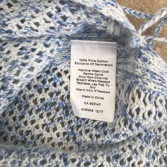 Pink Talbots mesh sweater - Picture 7 of 7